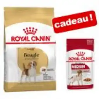 Zooplus Royal canin breed adult 7,5 à 12 kg + sachets 12 x 85/ 10 x 140 g offerts ! offre