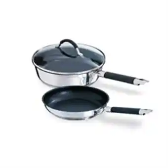 Mathon Lot sauteuse et poêle antiadhérentes rapid cook 24 cm avec couvercle offre