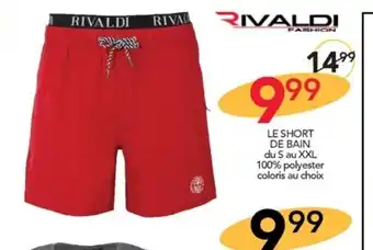 Stokomani LE SHORT DE BAIN du S au XXL 100% polyester coloris au choix offre