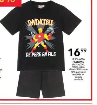 Stokomani LE PYJAMA HOMME offre