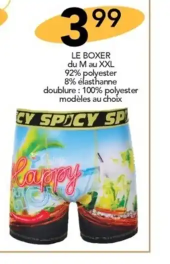 Stokomani LE BOXER du M au XXL 92% polyester 8% élasthanne doublure: 100% polyester modèles au choix offre