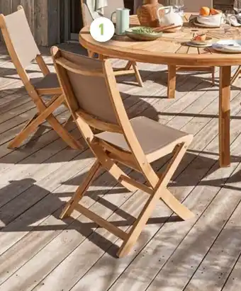 Intermarché CHAISE PLIANTE AMA offre