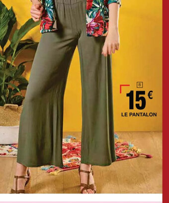 Cora x Carrefour LE PANTALON offre