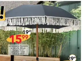 Le parasol franges
