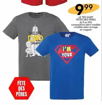 Le t-shirt fetes des peres