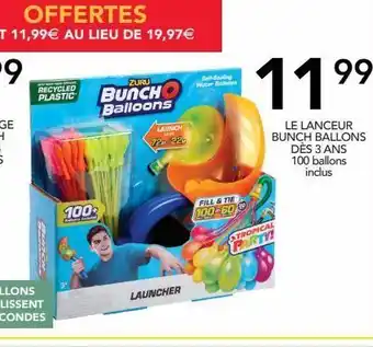 Stokomani Le lanceur bunch ballons des 3 ans offre