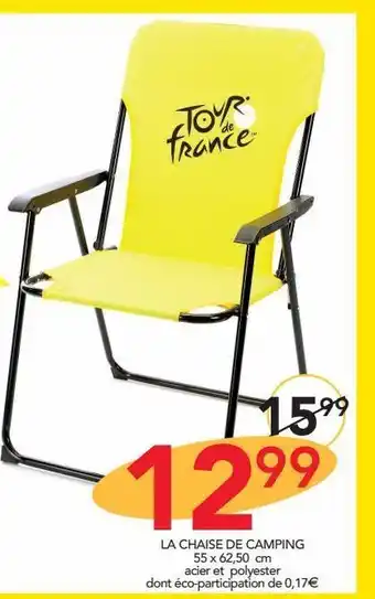 Stokomani La chaise de camping offre