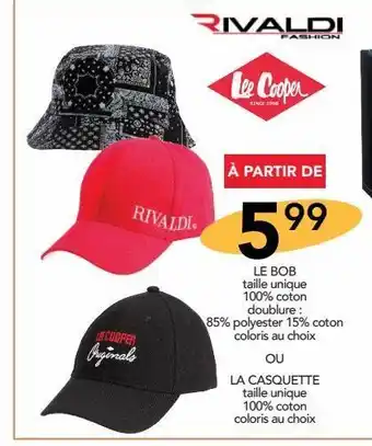 Stokomani Le bob ou la casquette offre