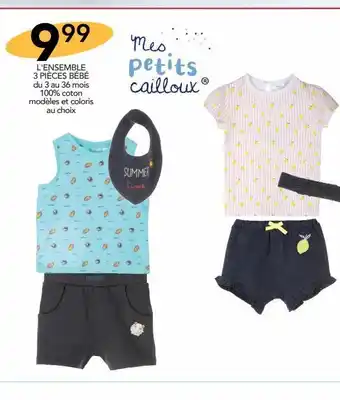 Stokomani L`ensemble 3 pieces bebe offre