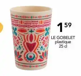 Stokomani Le gobelet offre