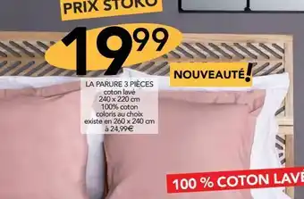 Stokomani La parure 3 pieces offre