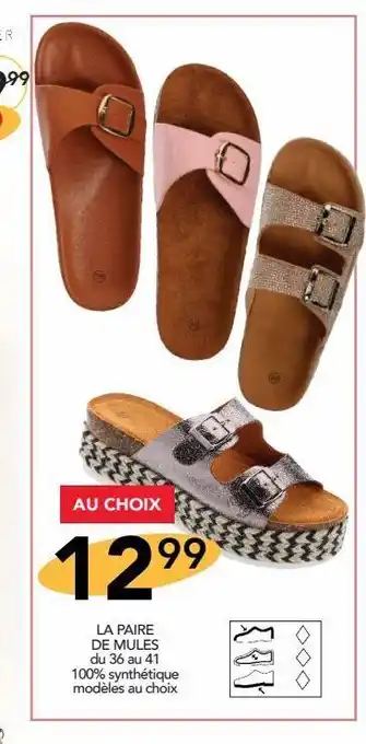 Stokomani La paire de mules offre