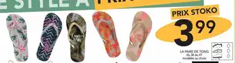 Stokomani La paire de tong offre