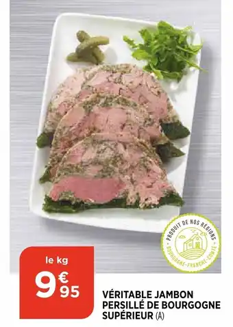 Bi1 véritable Jambon Persille DE Bourgogne offre