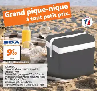 Netto Glacière 24l offre