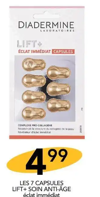 Stokomani Diadermine les 7 capsules lift+ soin anti-âge offre