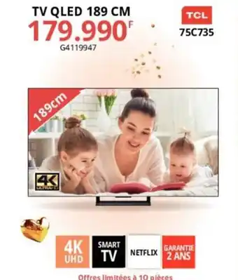 Gitem TV QLED 189 CM offre