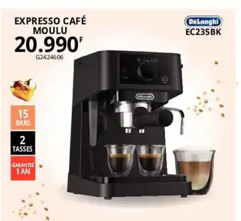 EXPRESSO CAFÉ MOULU