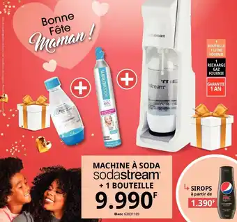 MACHINE À SODA sodastream + 1 BOUTEILLE