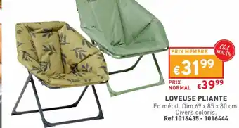 Trafic LOVEUSE PLIANTE offre