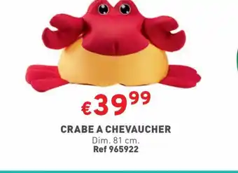 CRABE A CHEVAUCHER