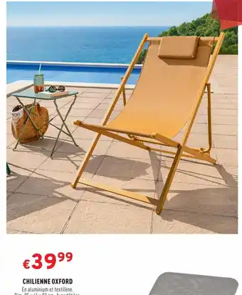 Trafic CHILIENNE OXFORD offre