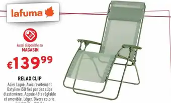 Trafic RELAX CLIP offre