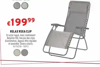 Trafic RELAX RSXA CLIP offre