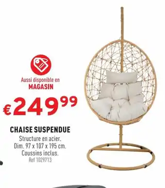 Trafic CHAISE SUSPENDUE offre