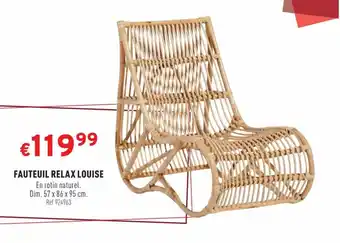 Trafic FAUTEUIL RELAX LOUISE offre