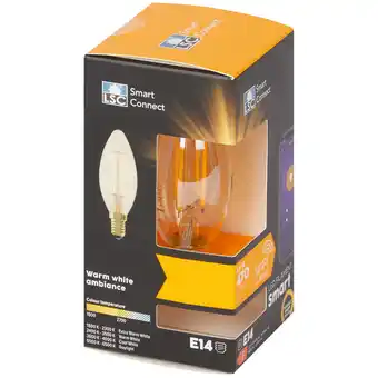 Action Ampoule led intelligente à filament lsc smart connect offre