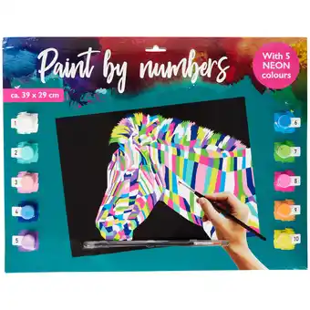 Action Peinture par numéro offre