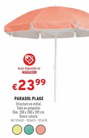 PARASOL PLAGE