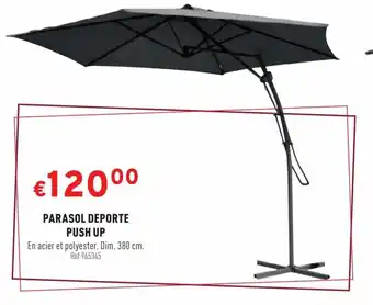 Trafic PARASOL DEPORTE PUSH UP offre