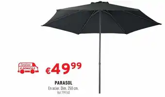 Trafic PARASOL En acier. Dim. 250 cm. offre