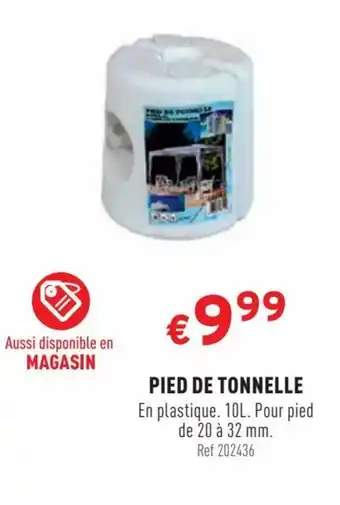 Trafic PIED DE TONNELLE offre
