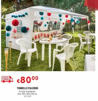 Trafic TONNELLE PALERME offre