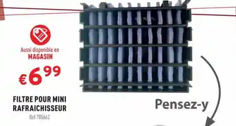 FILTRE POUR MINI RAFRAICHISSEUR