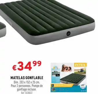 Trafic MATELAS GONFLABLE offre