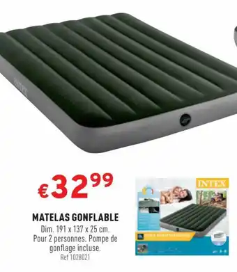 Trafic MATELAS GONFLABLE offre