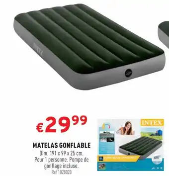 Trafic MATELAS GONFLABLE offre
