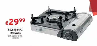 RECHAUD GAZ PORTABLE