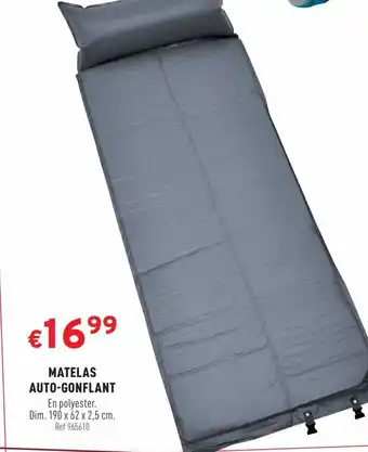 MATELAS AUTO-GONFLANT