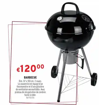 Trafic BARBECUE offre