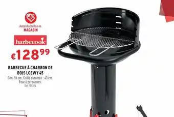 Trafic BARBECUE À CHARBON DE BOIS LOEWY offre