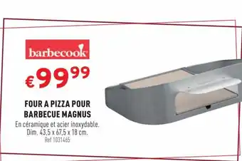 Trafic FOUR A PIZZA POUR BARBECUE MAGNUS offre