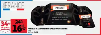 Auchan Foei Gras De Canard Entier Igp offre