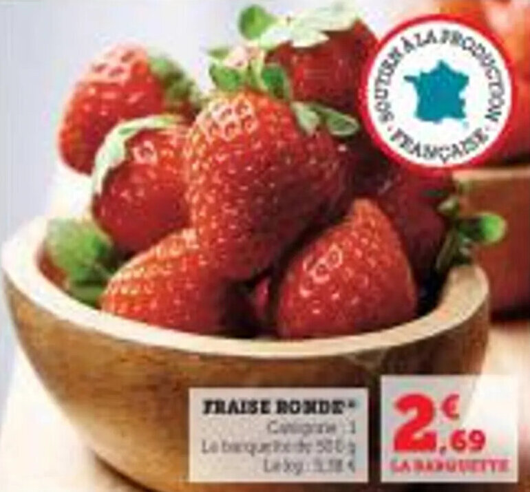 Super U FRAISE RONDE offre
