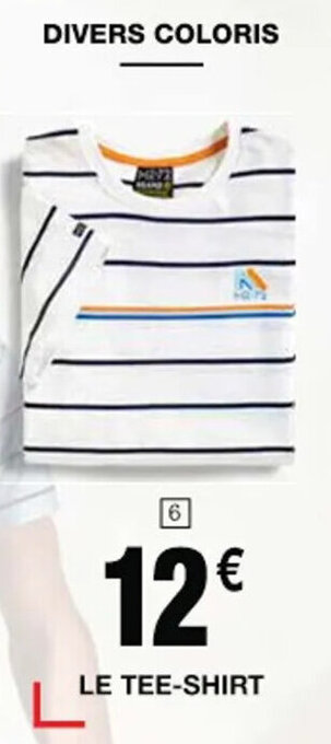Cora x Carrefour LE TEE-SHIRT offre