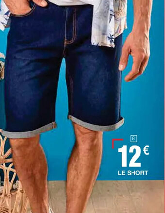 Cora x Carrefour LE SHORT offre